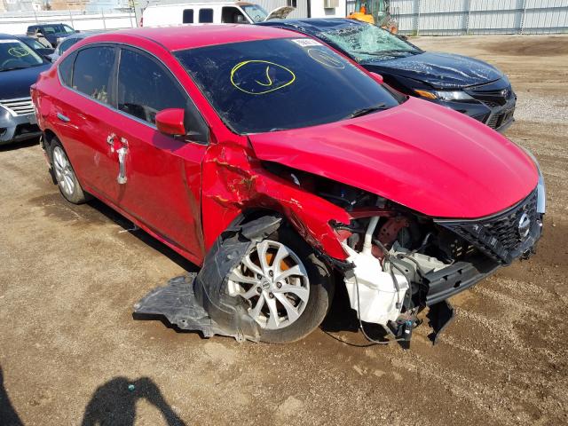 NISSAN SENTRA S 2018 with VIN 3N1AB7AP1JL630538 - Photo from auction