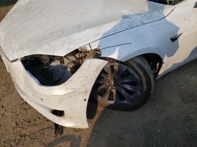 Photo 9 from auction – 2020 TESLA MODEL S with VIN 5YJSA1E22LF378915