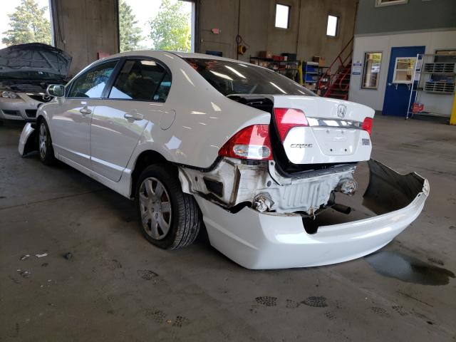 Photo 3 from auction – 2009 HONDA CIVIC LX with VIN 19XFA16519E032704