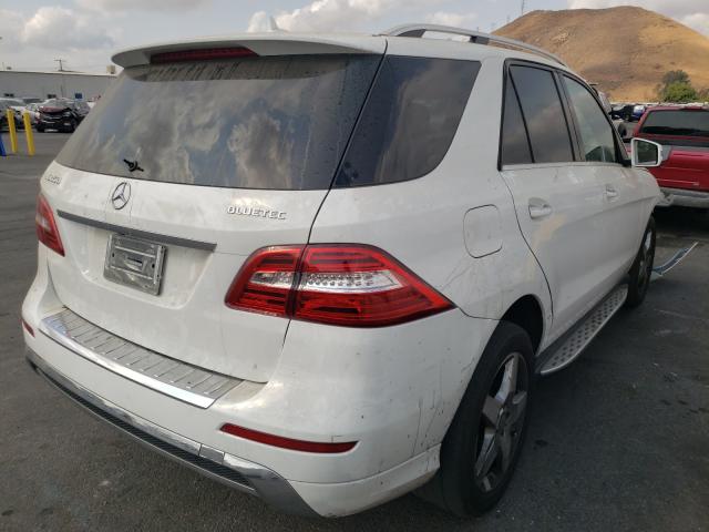 Photo 4 from auction – 2014 MERCEDES-BENZ ML 350 BLU with VIN 4JGDA2EB6EA421724