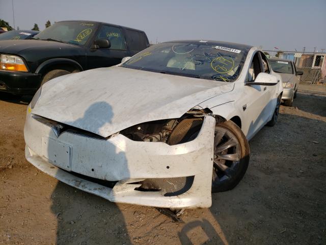Photo 2 from auction – 2020 TESLA MODEL S with VIN 5YJSA1E22LF378915