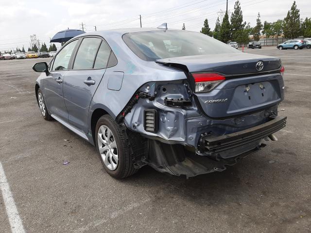 Photo 3 from auction – 2020 TOYOTA COROLLA LE with VIN 5YFEPRAEXLP073855
