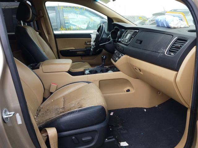 Photo 5 from auction – 2016 KIA SEDONA EX with VIN KNDMC5C10G6161482