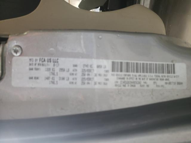 Photo 10 from auction – 2017 DODGE GRAND CARA with VIN 2C4RDGBG9HR856302