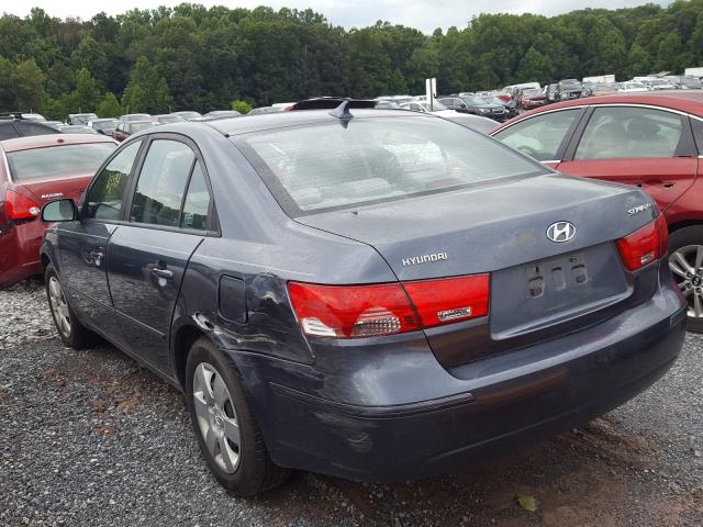 Photo 3 from auction – 2009 HYUNDAI SONATA GLS with VIN 5NPET46C99H538475