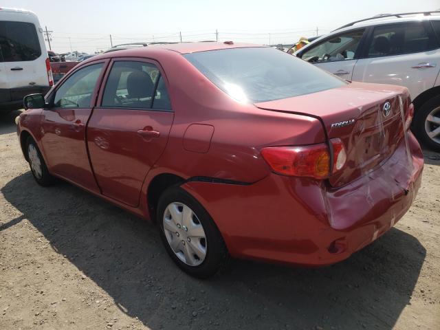 Photo 3 from auction – 2009 TOYOTA COROLLA BA with VIN 1NXBU40E19Z024017
