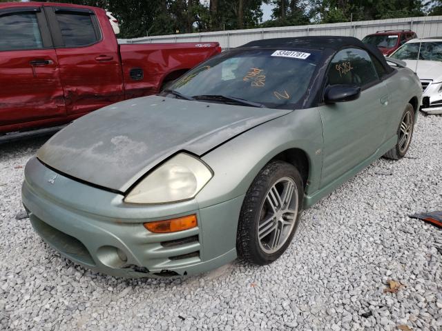 Photo 2 from auction – 2003 MITSUBISHI ECLIPSE SP with VIN 4A3AE75H13E041724