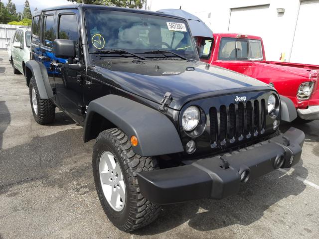 JEEP WRANGLER U 2014 with VIN 1C4BJWDGXEL116117 - Photo from auction