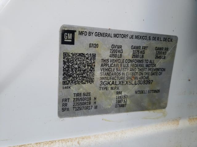 Photo 10 from auction – 2020 GMC TERRAIN DE with VIN 3GKALXEX5LL308397