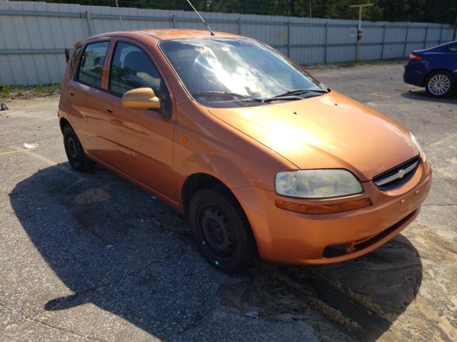 CHEVROLET AVEO 2004 with VIN KL1TD62674B239066 - Photo from auction
