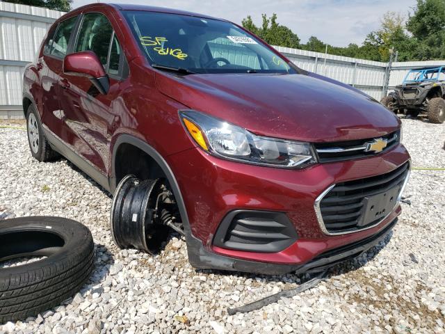 CHEVROLET TRAX LS 2017 with VIN 3GNCJKSB3HL233154 - Photo from auction