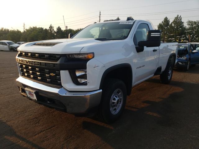 Photo 2 from auction – 2021 CHEVROLET SILVERADO with VIN 1GC3YLE7XMF221136