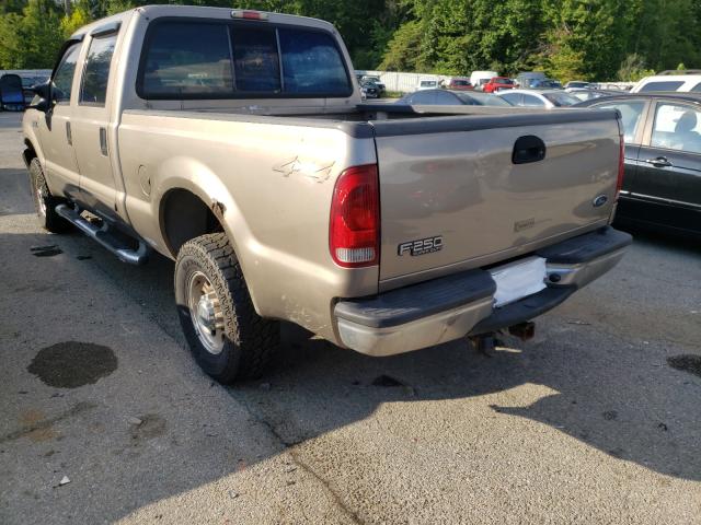 Photo 3 from auction – 2003 FORD F250 SUPER with VIN 1FTNW21L63EB83954