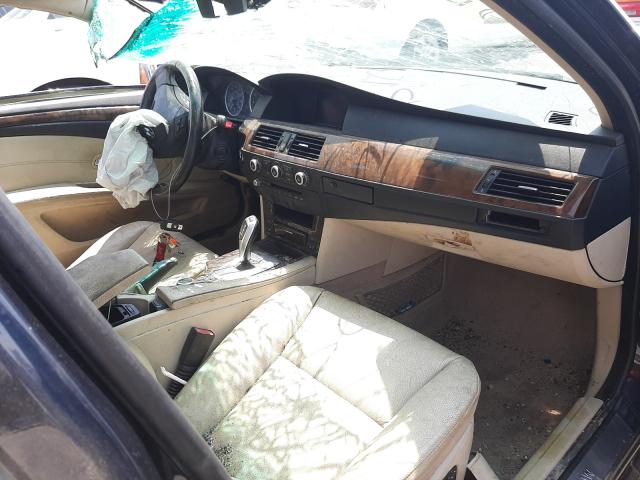 Photo 9 from auction – 2009 BMW 528 XI with VIN WBANV13589C155425
