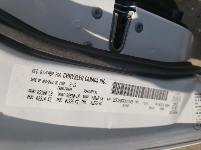 Photo 10 from auction – 2013 CHRYSLER 300 S with VIN 2C3CCABG3DH714425