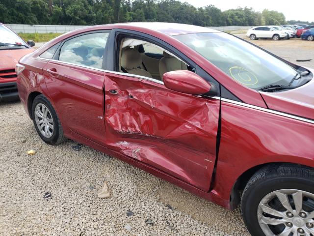 Photo 9 from auction – 2011 HYUNDAI SONATA GLS with VIN 5NPEB4AC3BH154207