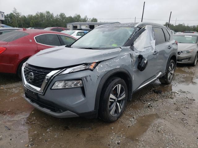 Photo 2 from auction – 2021 NISSAN ROGUE SL with VIN JN8AT3CB2MW201710