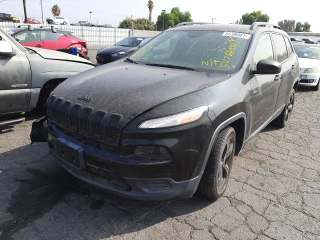 Photo 2 from auction – 2016 JEEP CHEROKEE S with VIN 1C4PJLAS5GW325361