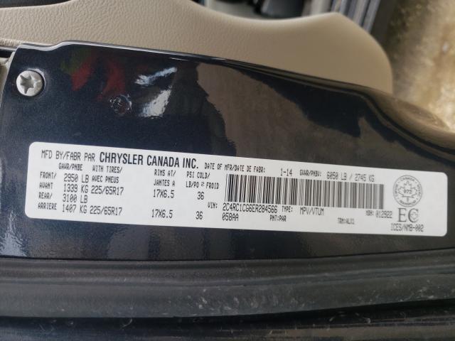 Photo 10 from auction – 2014 CHRYSLER TOWN & COU with VIN 2C4RC1CG6ER284566