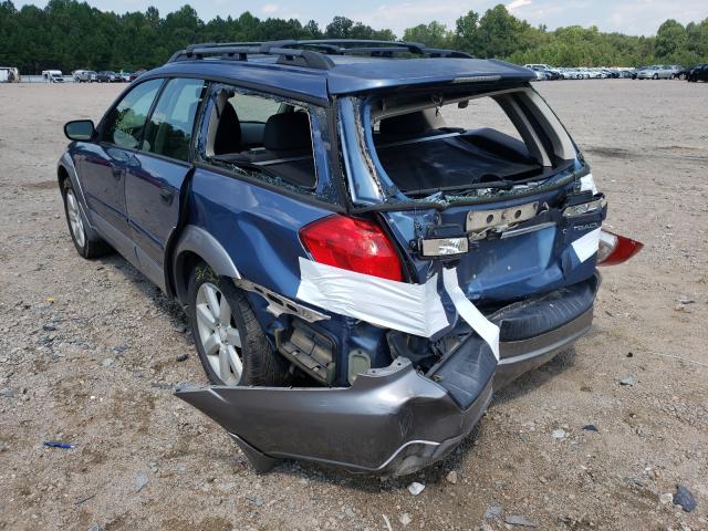 Photo 3 from auction – 2008 SUBARU OUTBACK with VIN 4S4BP61C787306837