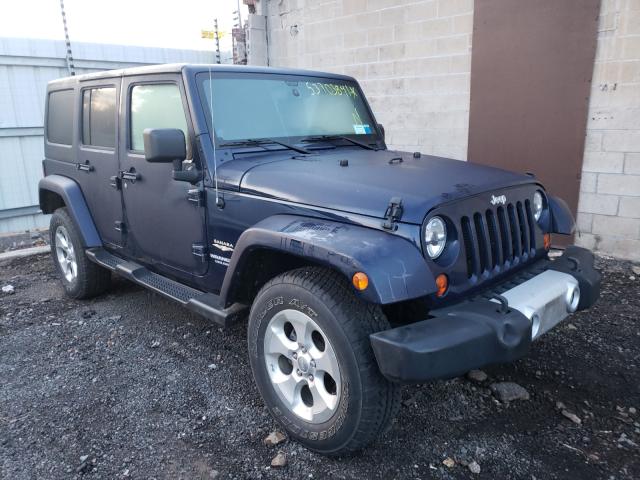 JEEP WRANGLER U 2013 with VIN 1C4HJWEG9DL558796 - Photo from auction
