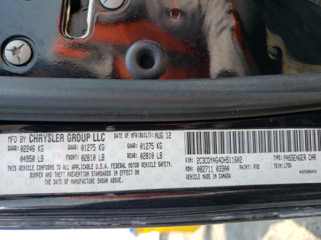 Photo 10 from auction – 2013 DODGE CHALLENGER with VIN 2C3CDYAG4DH511602