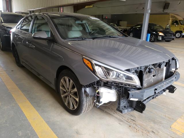 HYUNDAI SONATA SPO 2017 with VIN 5NPE34AF0HH462211 - Photo from auction