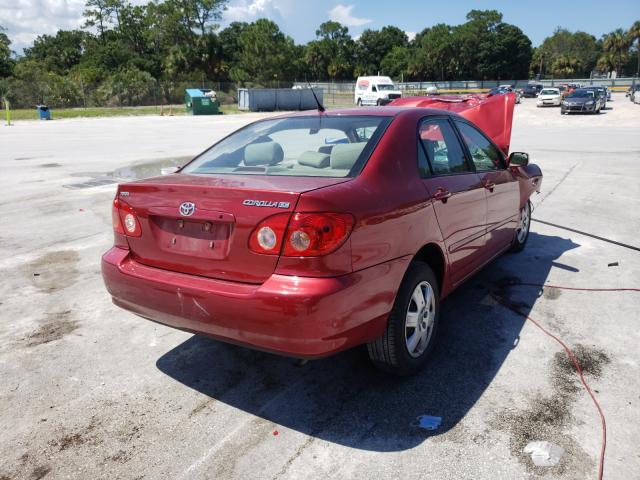 Photo 4 from auction – 2008 TOYOTA COROLLA CE with VIN 2T1BR32E48C928517