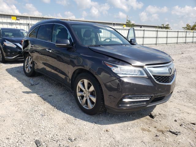 ACURA MDX ADVANC 2015 with VIN 5FRYD4H81FB006018 - Photo from auction