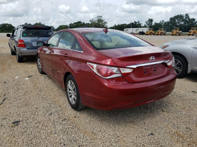 Photo 3 from auction – 2011 HYUNDAI SONATA GLS with VIN 5NPEB4AC3BH154207