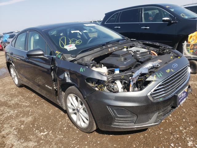FORD FUSION SE 2019 with VIN 3FA6P0LU2KR173127 - Photo from auction