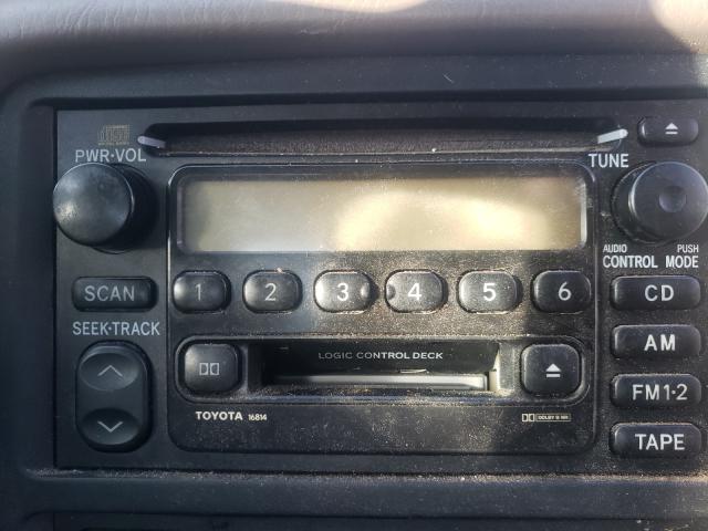Photo 9 from auction – 2000 TOYOTA CAMRY CE with VIN 4T1BG22K4YU974952