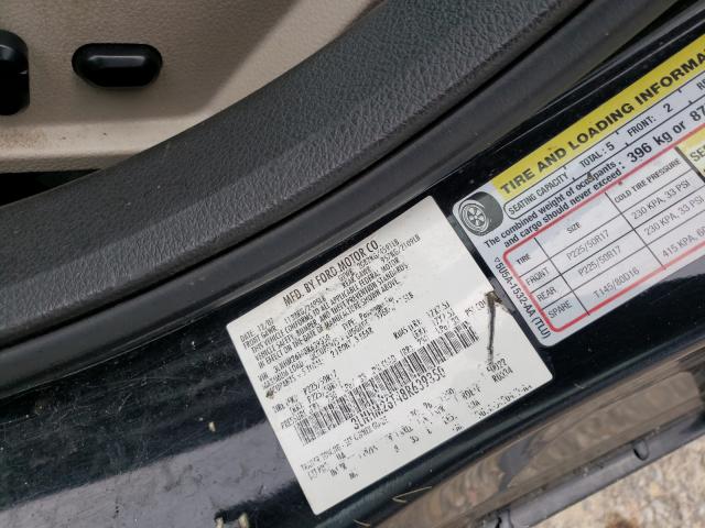 Photo 10 from auction – 2008 LINCOLN MKZ with VIN 3LNHM26T48R639350