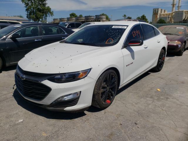 Photo 2 from auction – 2021 CHEVROLET MALIBU LT with VIN 1G1ZD5ST3MF042786