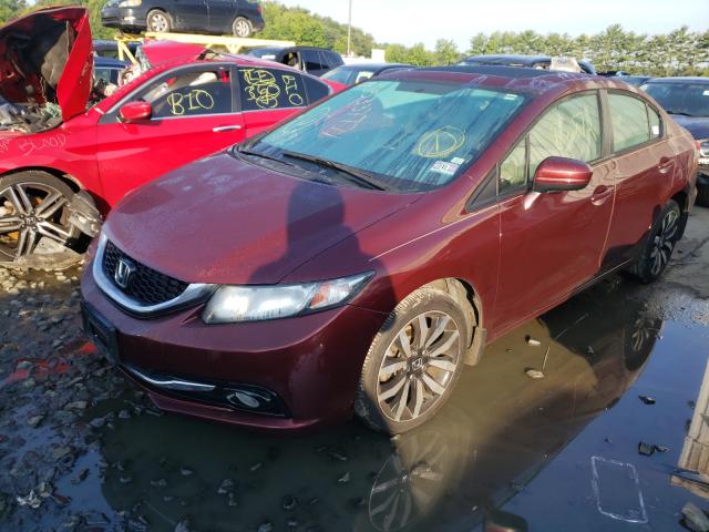 Photo 2 from auction – 2015 HONDA CIVIC EXL with VIN 2HGFB2F97FH509787