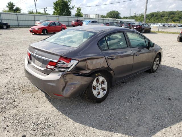 Photo 4 from auction – 2014 HONDA CIVIC LX with VIN 19XFB2F55EE034968