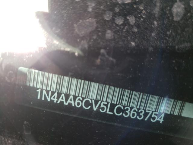 Photo 10 from auction – 2020 NISSAN MAXIMA SV with VIN 1N4AA6CV5LC363754