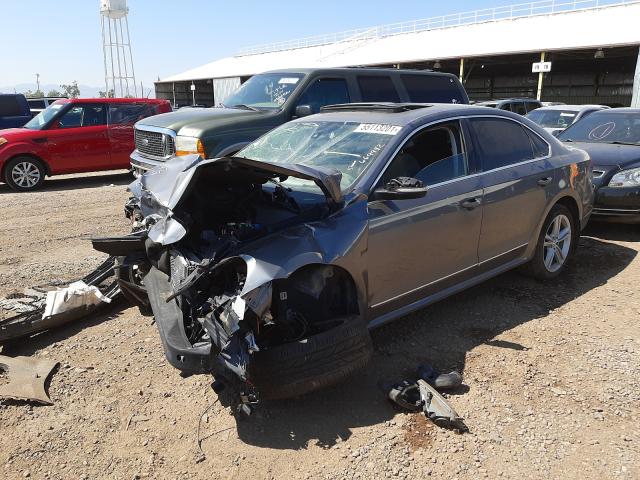 Photo 2 from auction – 2013 VOLKSWAGEN PASSAT SE with VIN 1VWBN7A36DC070941