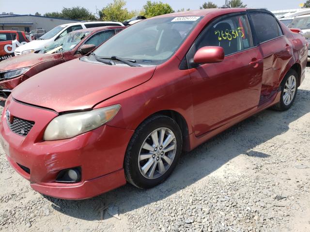 Photo 2 from auction – 2009 TOYOTA COROLLA BA with VIN 1NXBU40E09Z028995