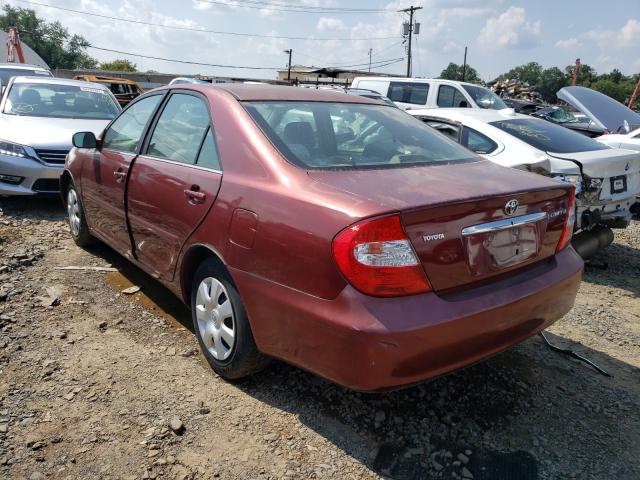 Photo 3 from auction – 2004 TOYOTA CAMRY with VIN 4T1BE32K34U333734