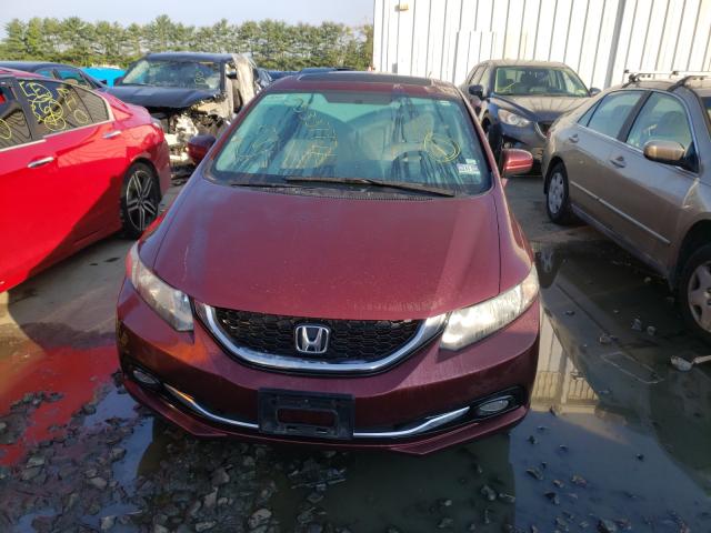 Photo 9 from auction – 2015 HONDA CIVIC EXL with VIN 2HGFB2F97FH509787