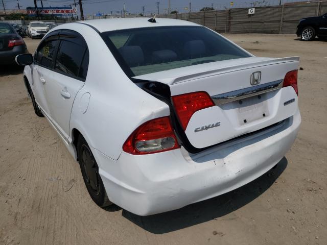 Photo 3 from auction – 2009 HONDA CIVIC HYBR with VIN JHMFA36269S001641