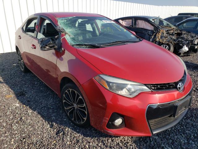 TOYOTA COROLLA L 2014 with VIN 2T1BURHE7EC046567 - Photo from auction