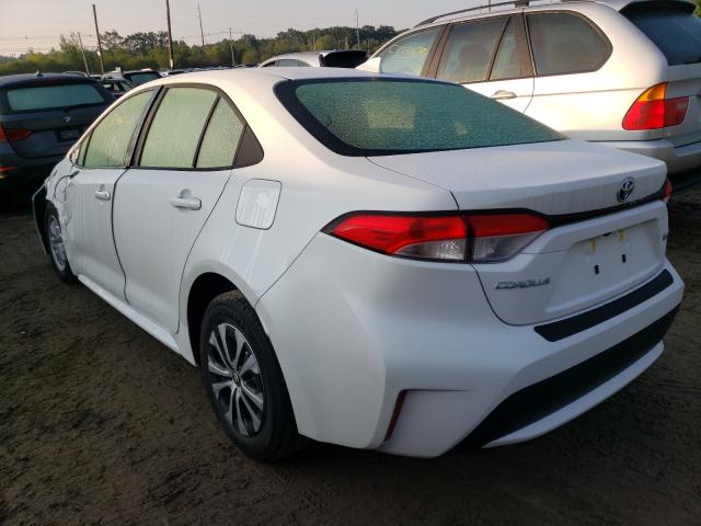 Photo 3 from auction – 2022 TOYOTA COROLLA LE with VIN JTDEAMDE0NJ037406