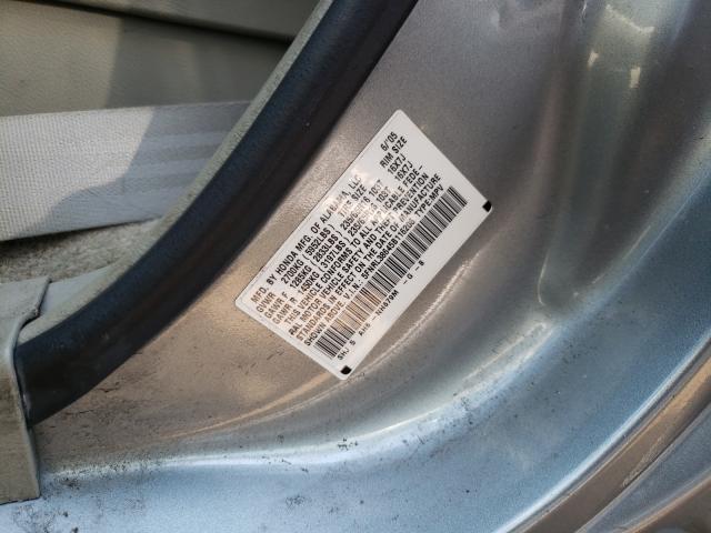 Photo 10 from auction – 2005 HONDA ODYSSEY EX with VIN 5FNRL38645B116206