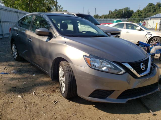 NISSAN SENTRA S 2016 with VIN 3N1AB7AP2GL677280 - Photo from auction