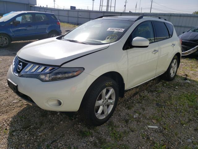 Photo 2 from auction – 2009 NISSAN MURANO S with VIN JN8AZ18W69W151402