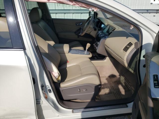 Photo 5 from auction – 2009 NISSAN MURANO S with VIN JN8AZ18W69W151402