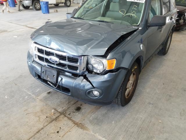 Photo 9 from auction – 2010 FORD ESCAPE XLT with VIN 1FMCU0D76AKC83577