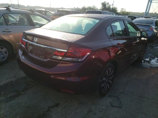 Photo 4 from auction – 2015 HONDA CIVIC EXL with VIN 2HGFB2F97FH509787